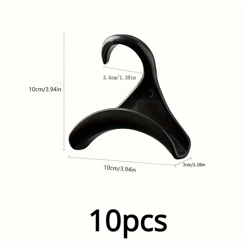 10-Piece Space-Saving Multipurpose Hanger Hooks