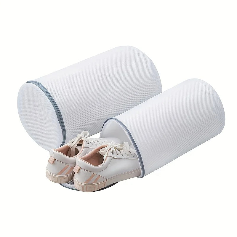 Protective Mesh Shoe Washing Bag with Zipper
