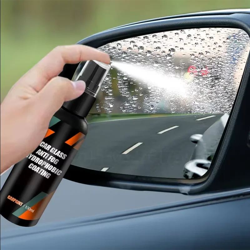 Hydrophobic Rain-Repellent Glass Coating Spray