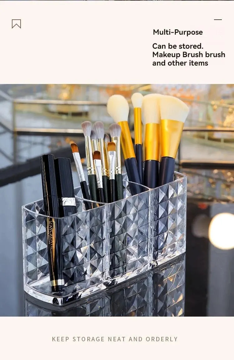 Crystal Diamond Makeup & Cosmetic Organizer