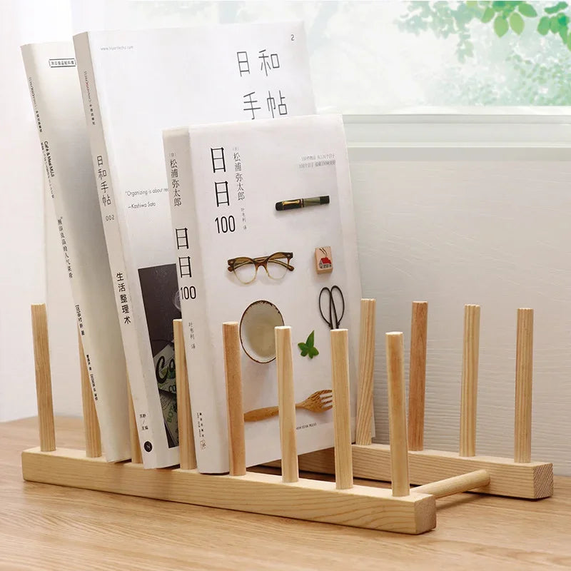 Bamboo Multi-Purpose Kitchen Organizer Rack