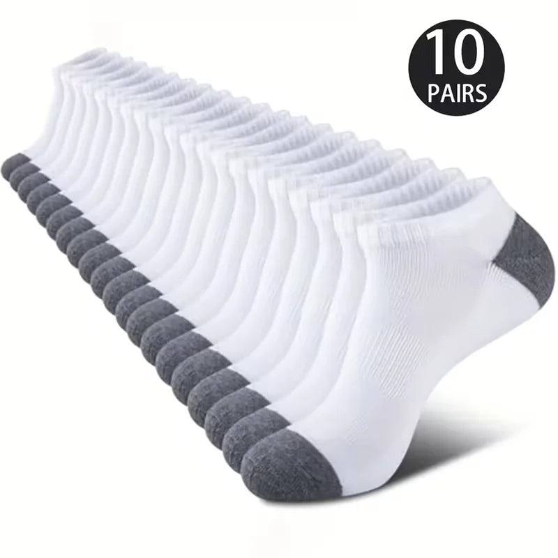 Everyday Comfort Unisex Ankle Socks – 5/10 Pair Pack