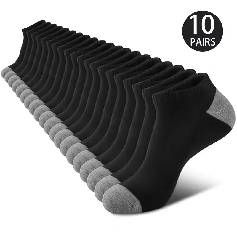 Everyday Comfort Unisex Ankle Socks – 5/10 Pair Pack