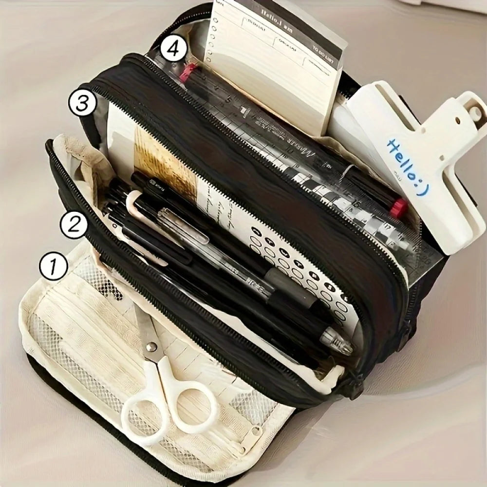 Olnavia Multi-Layer Organizer Pencil Case