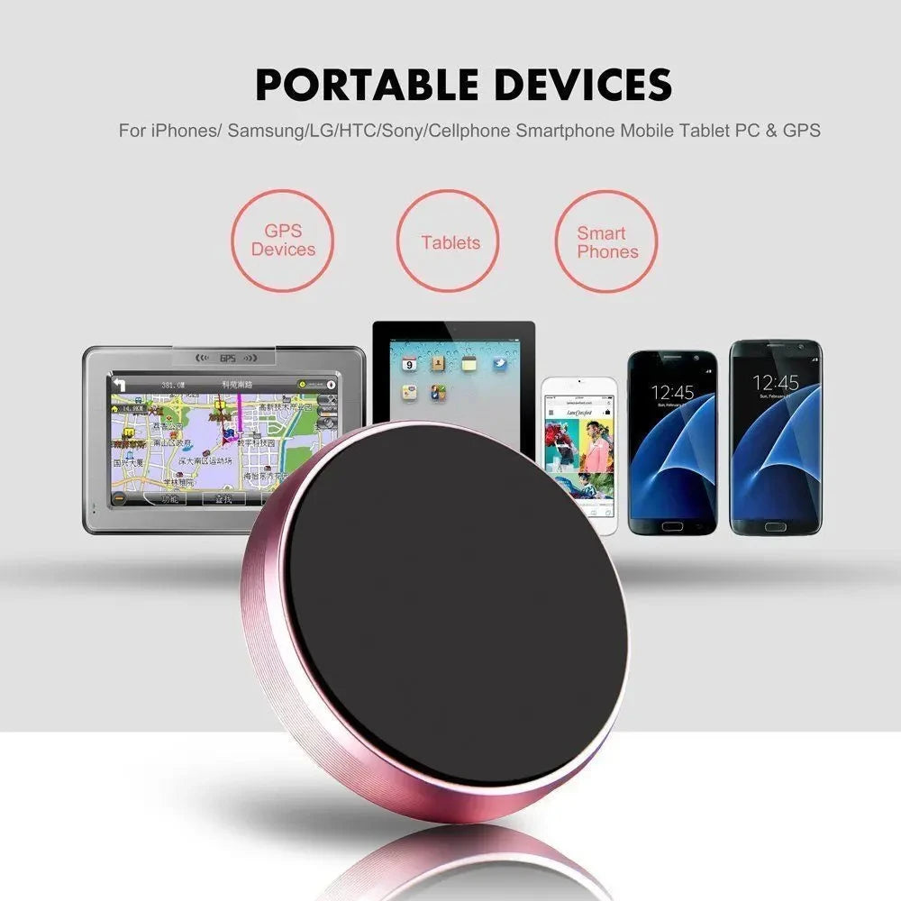 Magnetic Car Phone Holder – 360° Compact Mount