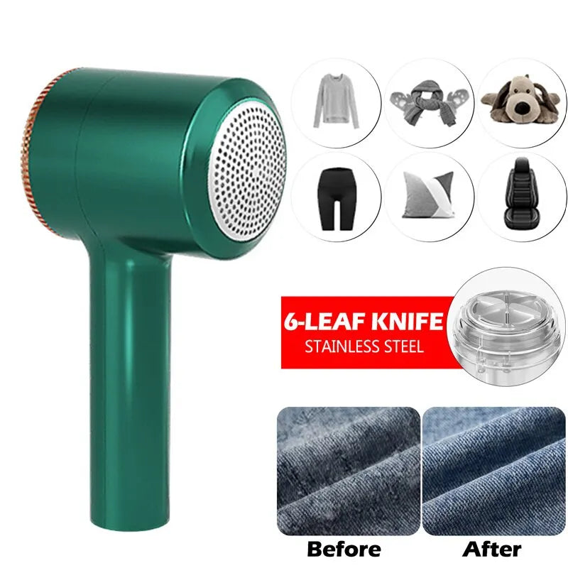 Rechargeable Electric Fabric Shaver & Lint Remover