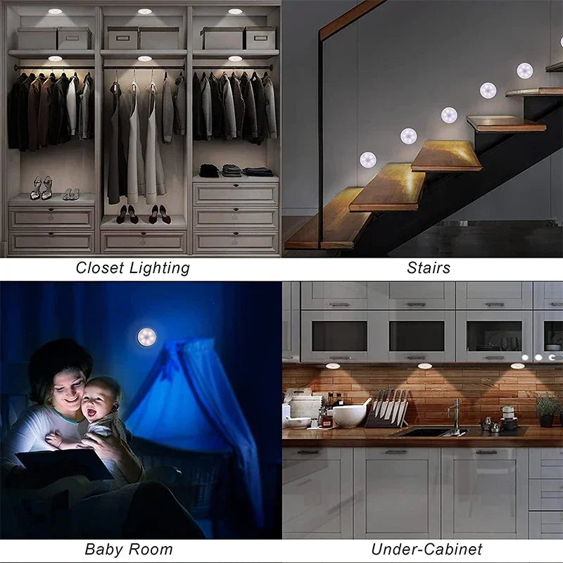 Rechargeable Motion Sensor LED Night Ligh