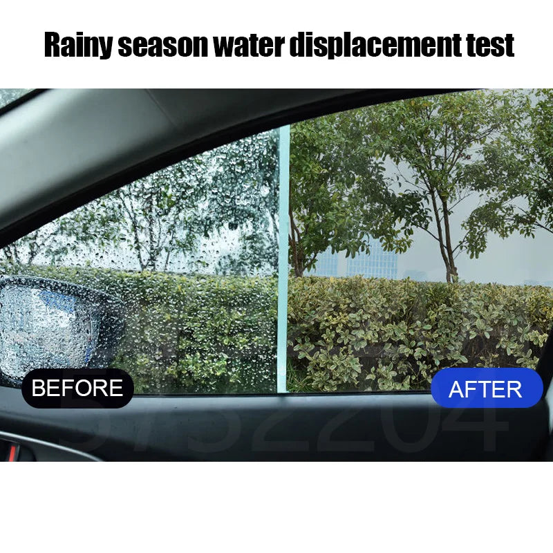 Hydrophobic Rain-Repellent Glass Coating Spray