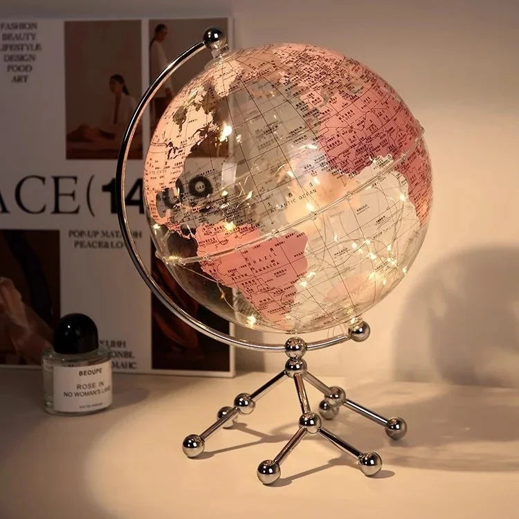 Luxury Globe & Sailboat Decorative Sculpture