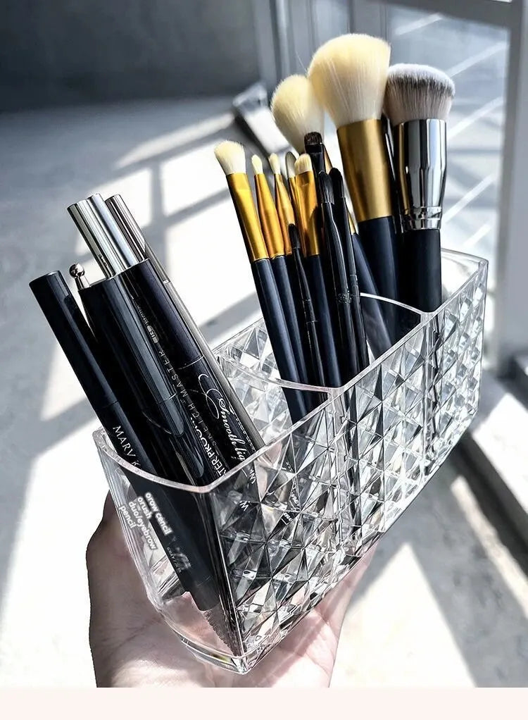 Crystal Diamond Makeup & Cosmetic Organizer