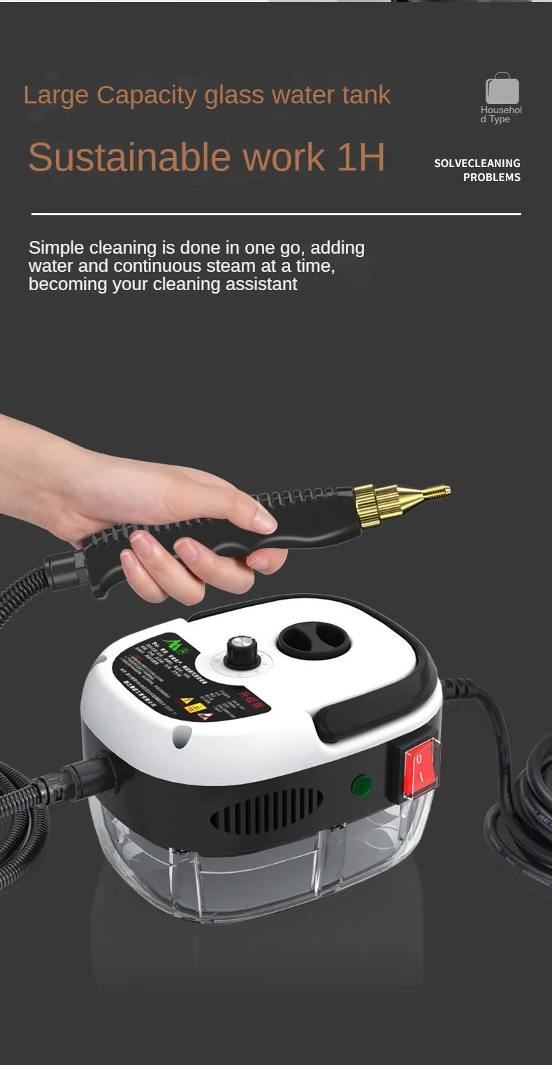Multipurpose High-Temperature Steam Cleaner
