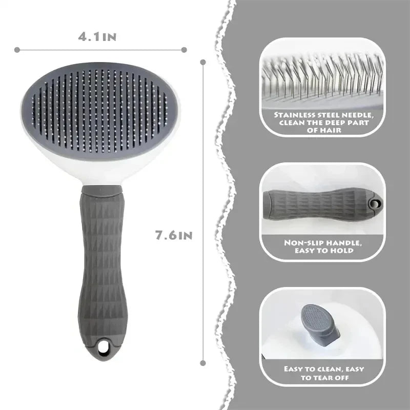 Olnavia Self-Cleaning Pet Grooming Brush