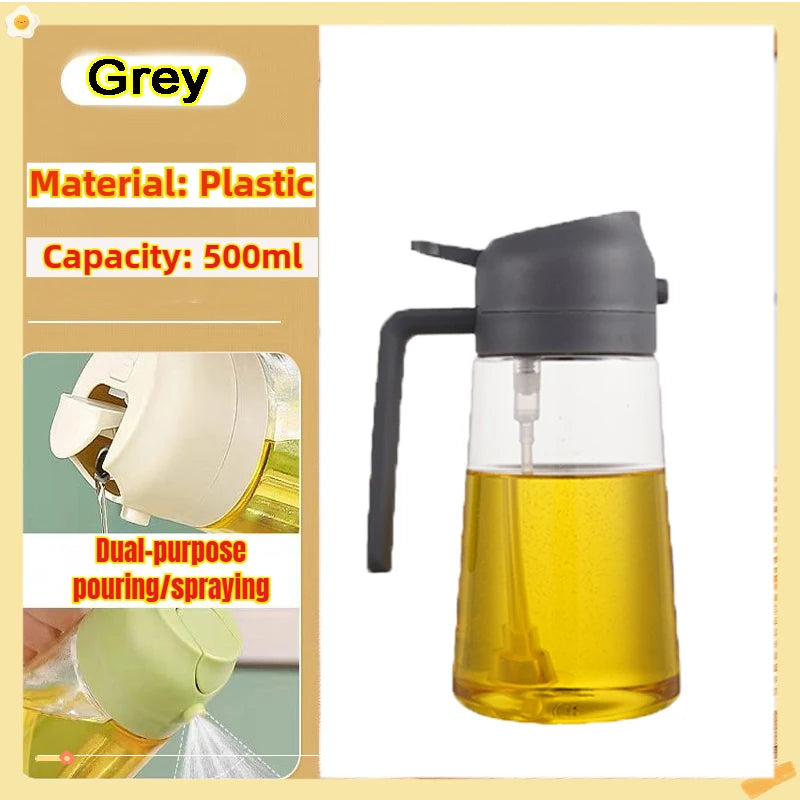 2-in-1 Oil Spray & Pour Bottle