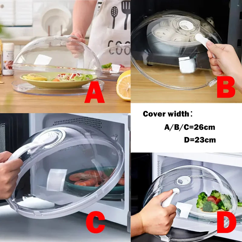 Microwave Food Splash Guard with Steam Vent