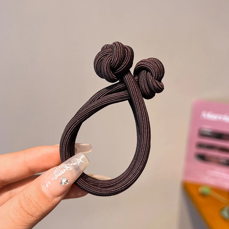 High-Elasticity Everyday Hair Tie Set