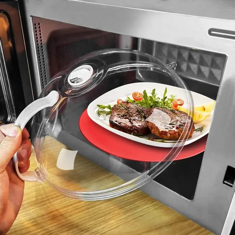 Microwave Food Splash Guard with Steam Vent