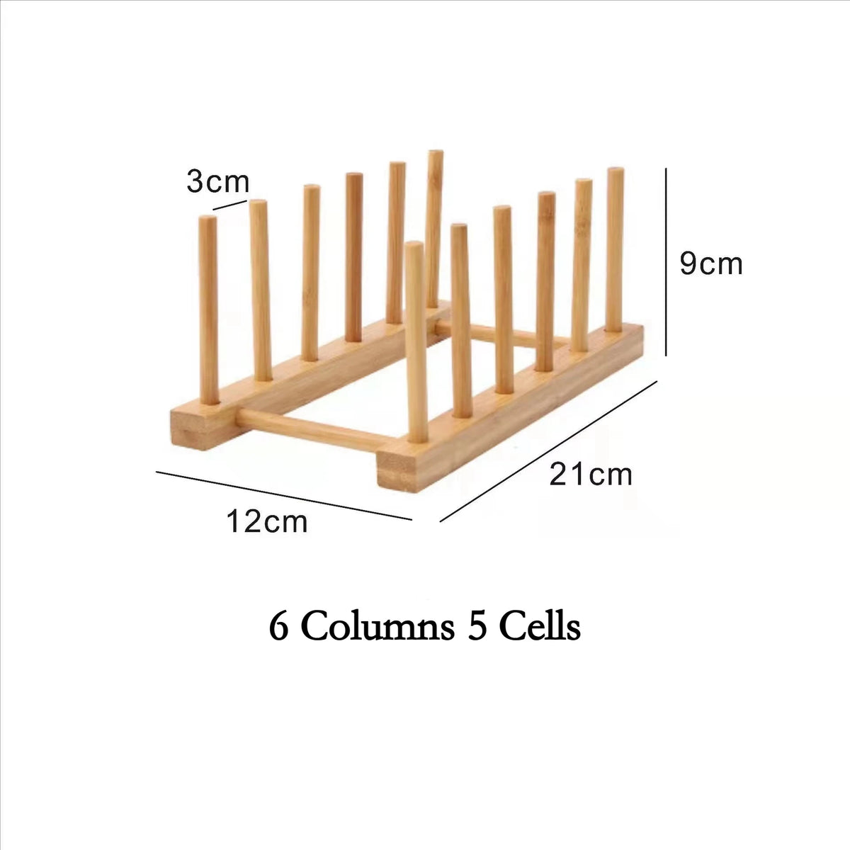 Bamboo Multi-Purpose Kitchen Organizer Rack