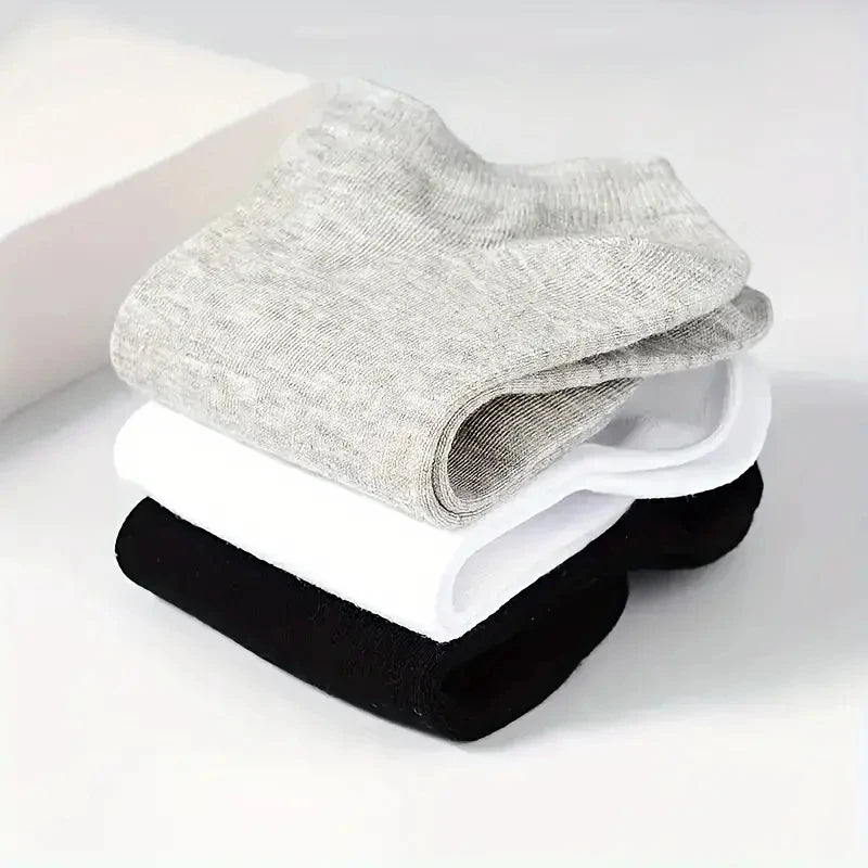 Everyday Comfort Unisex Ankle Socks – 5/10 Pair Pack