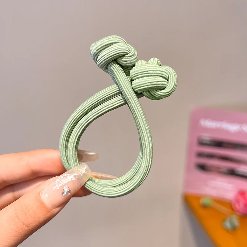 High-Elasticity Everyday Hair Tie Set