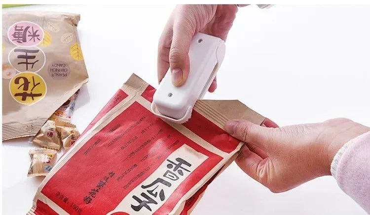 Portable Mini Heat Bag Sealer for Food & Snacks