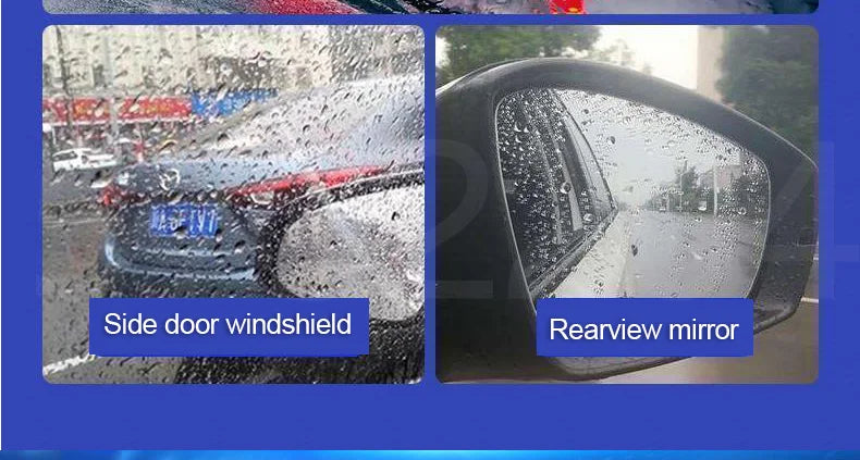 Hydrophobic Rain-Repellent Glass Coating Spray