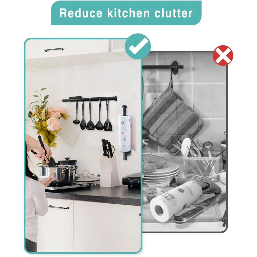 Kitchen Paper Towel Holder – Under Cabinet