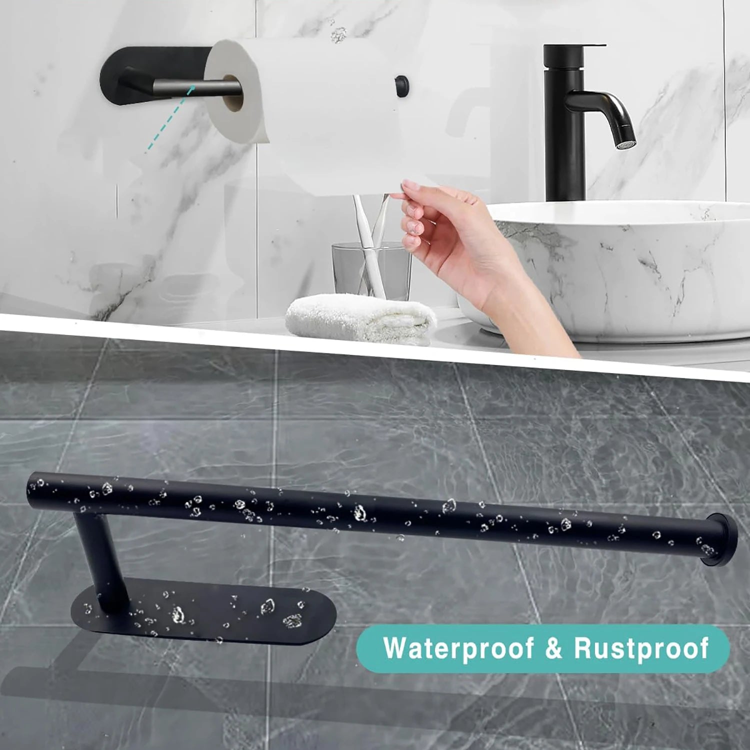 Kitchen Paper Towel Holder – Under Cabinet