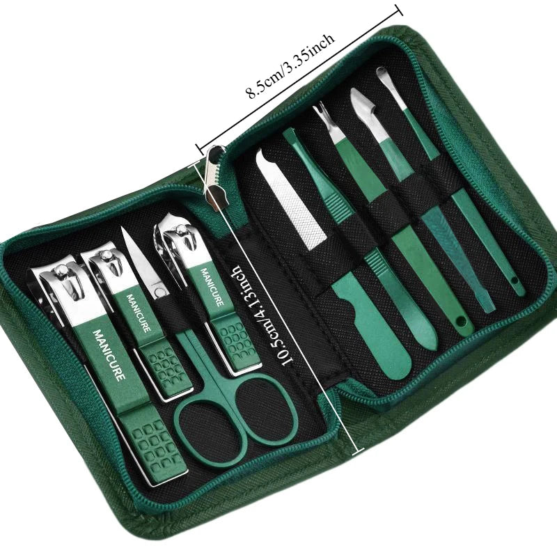 Professional Stainless Steel Manicure & Pedicure Set