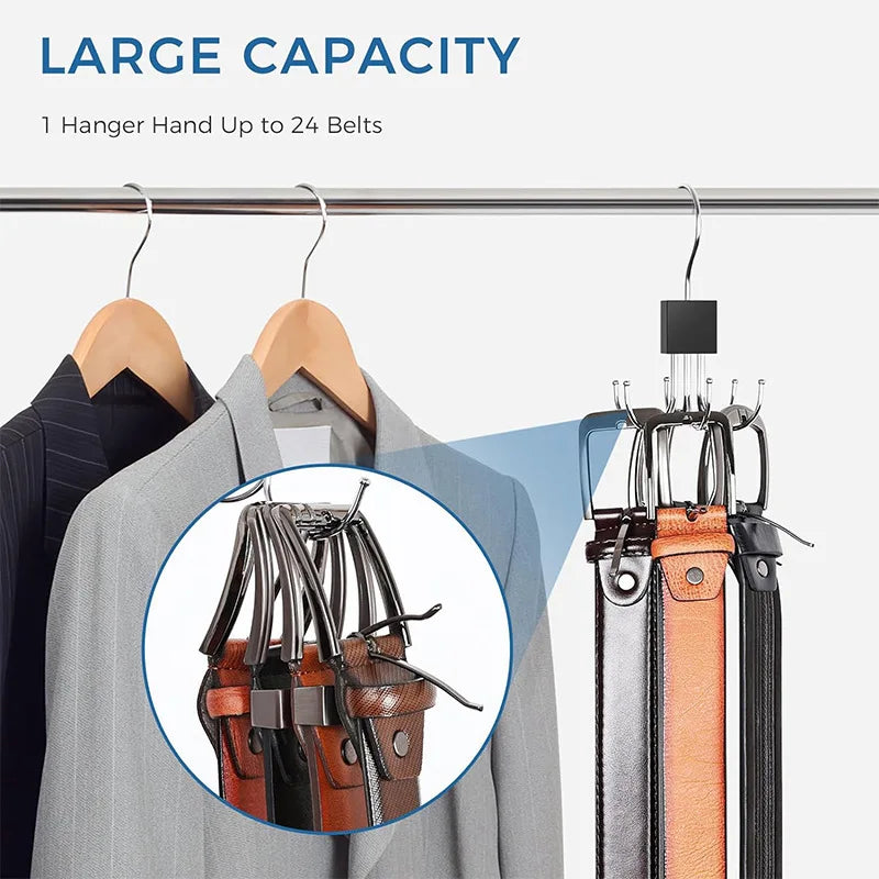 360° Rotating Multi-Purpose Closet Organizer Hanger