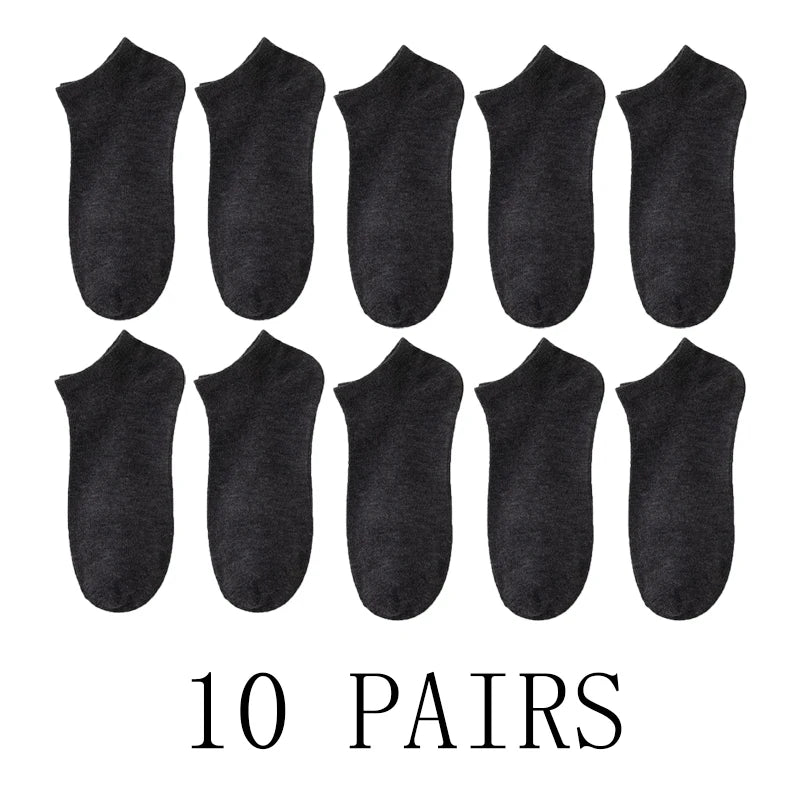 Everyday Comfort Unisex Ankle Socks – 5/10 Pair Pack