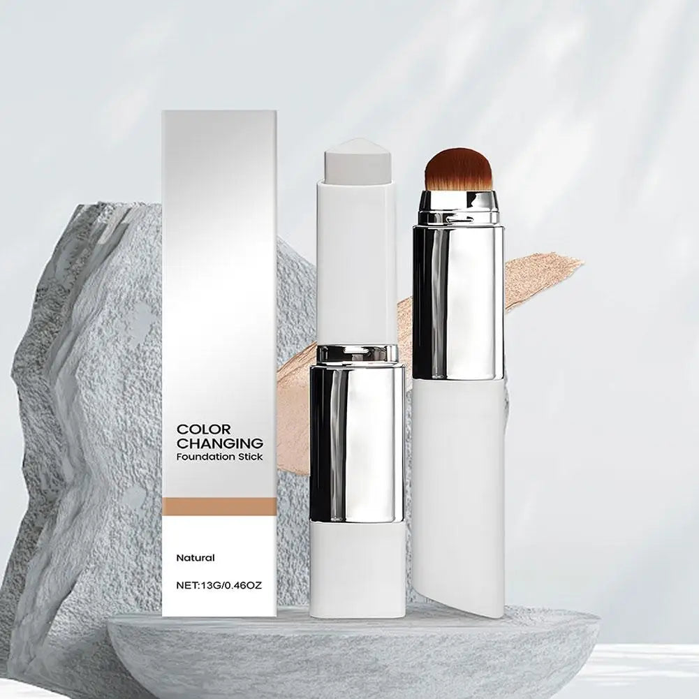 Color-Changing Foundation Stick – Lightweight & Moisturizing