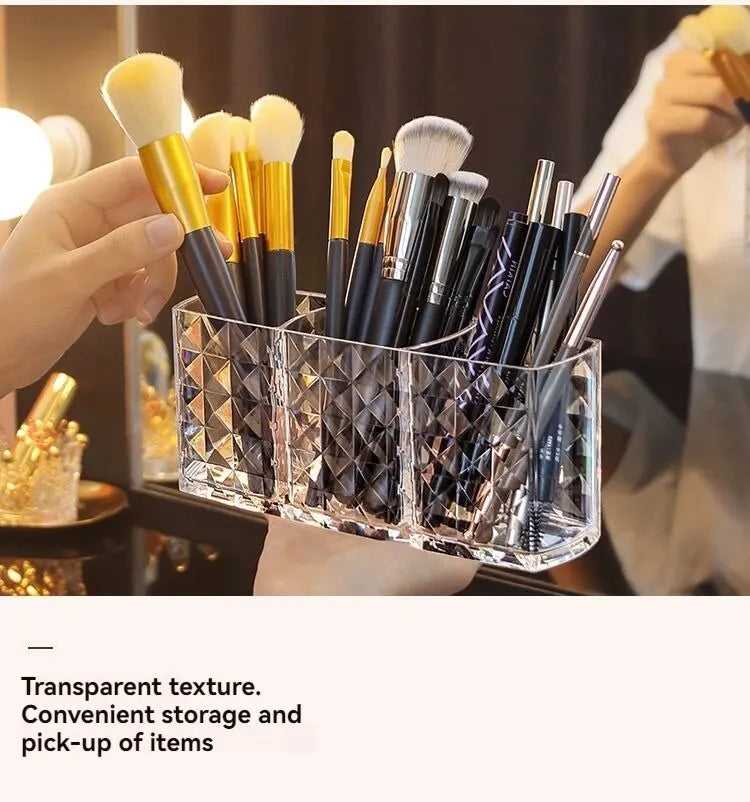 Crystal Diamond Makeup & Cosmetic Organizer