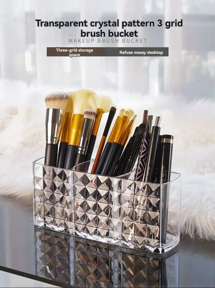 Crystal Diamond Makeup & Cosmetic Organizer