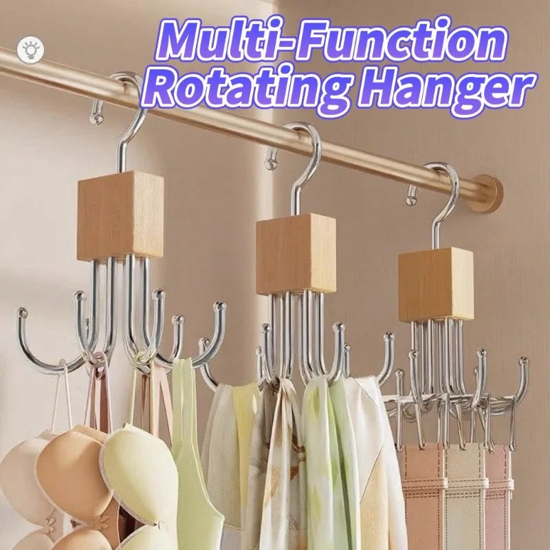 360° Rotating Multi-Purpose Closet Organizer Hanger