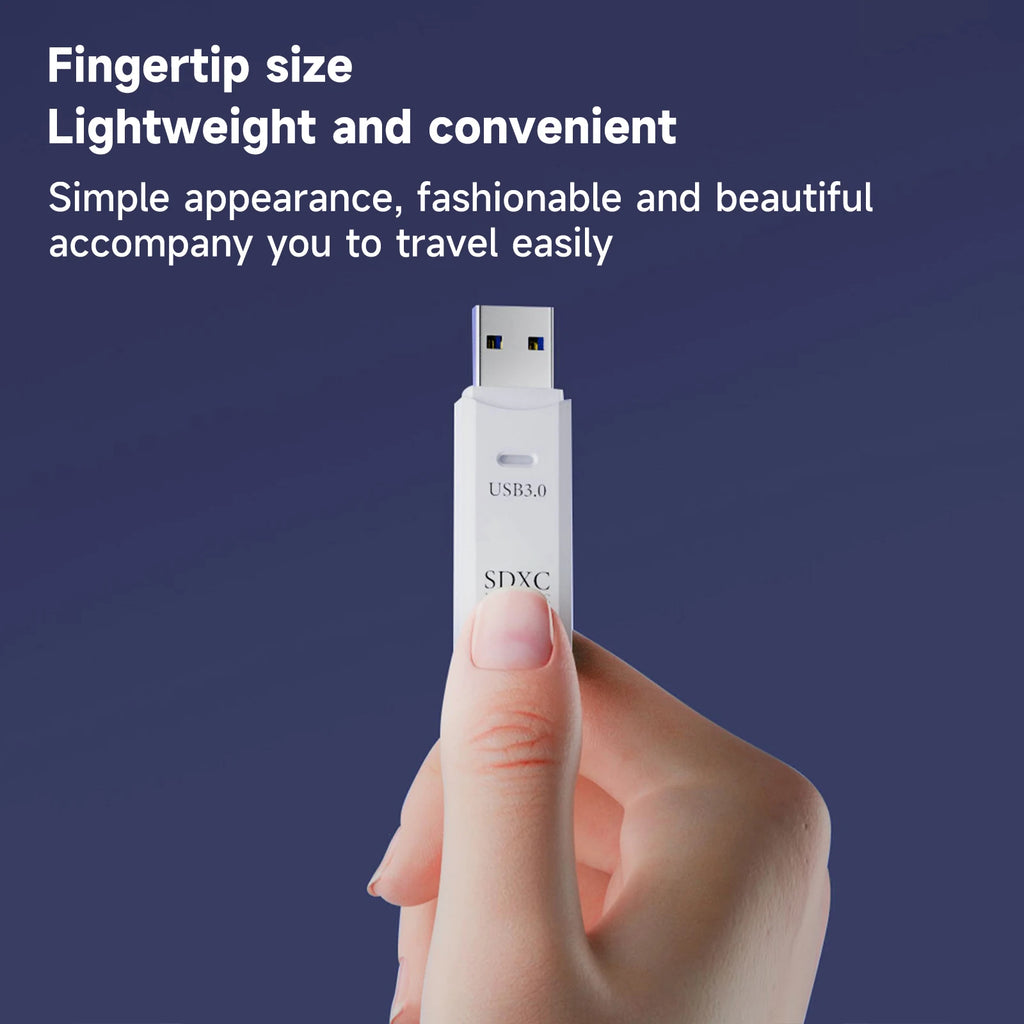 2-in-1 USB 3.0 SD & MicroSD Card Reader