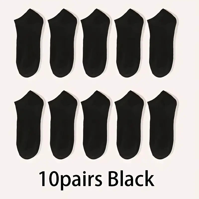 Everyday Comfort Unisex Ankle Socks – 5/10 Pair Pack