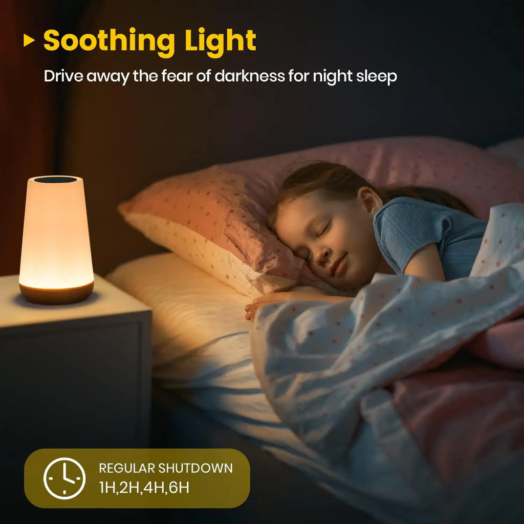 Rechargeable 13-Color RGB Touch Night Light