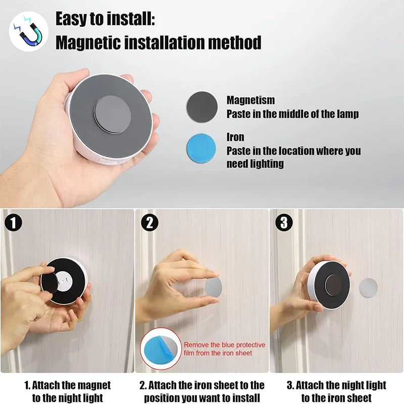 Rechargeable Motion Sensor LED Night Ligh