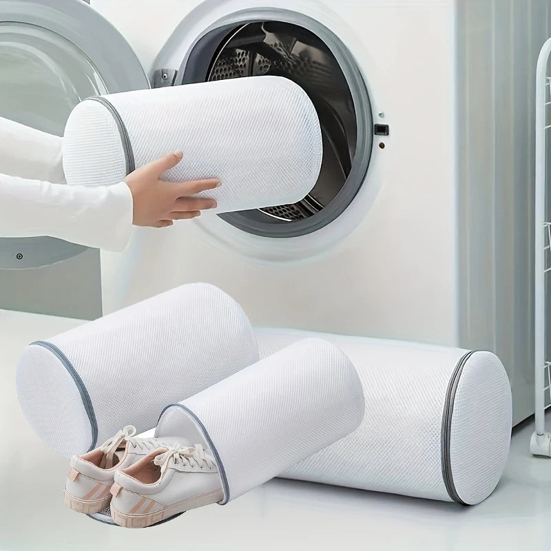 Protective Mesh Shoe Washing Bag with Zipper