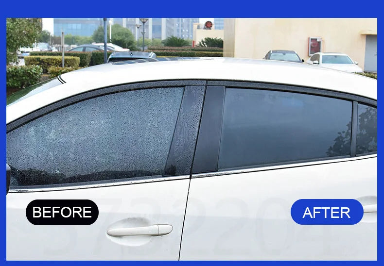Hydrophobic Rain-Repellent Glass Coating Spray