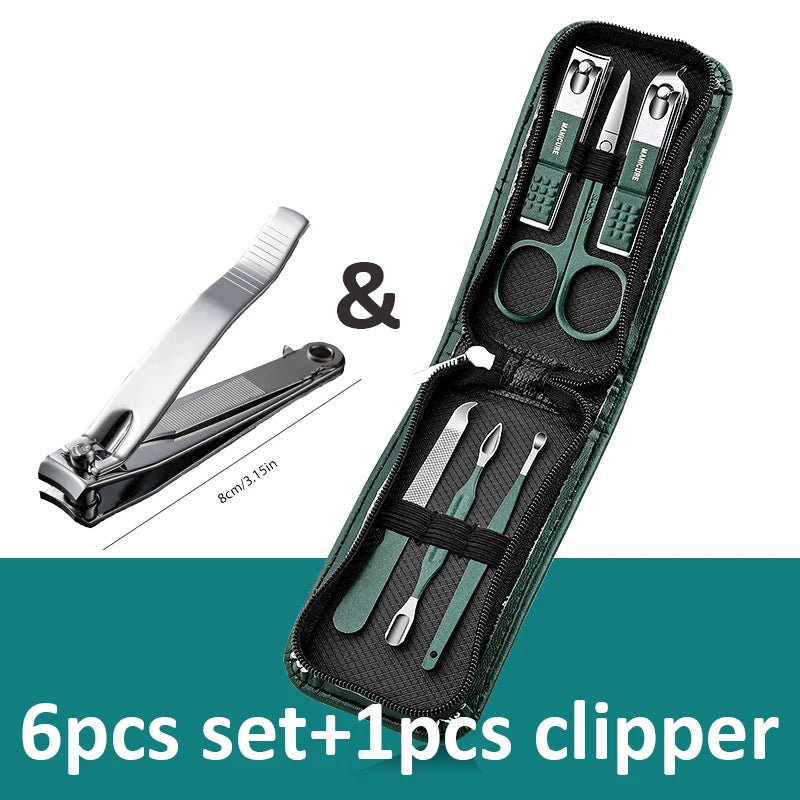 Professional Stainless Steel Manicure & Pedicure Set