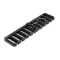 Wooden Wall-Mounted Belt & Tie Organizer Rack