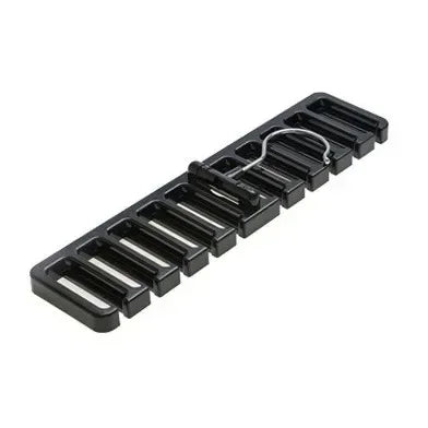 Wooden Wall-Mounted Belt & Tie Organizer Rack