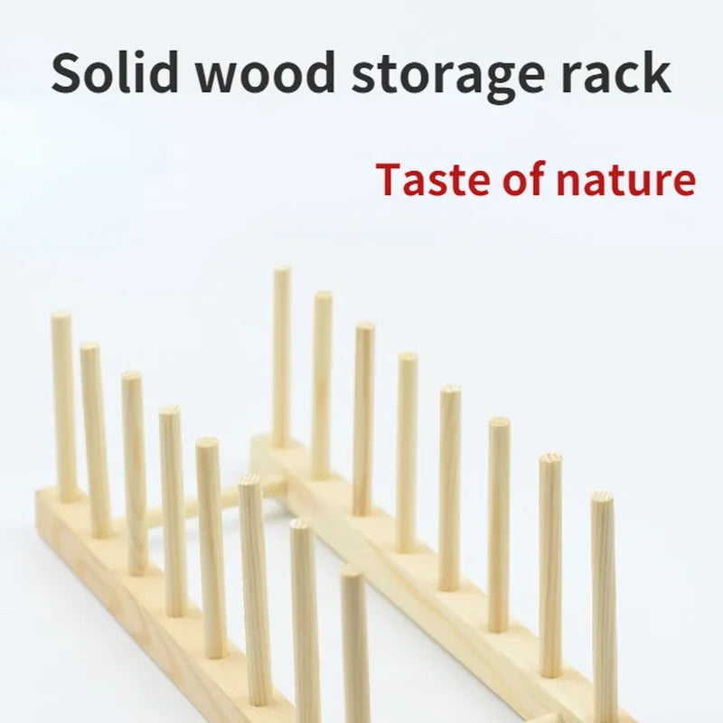 Bamboo Multi-Purpose Kitchen Organizer Rack