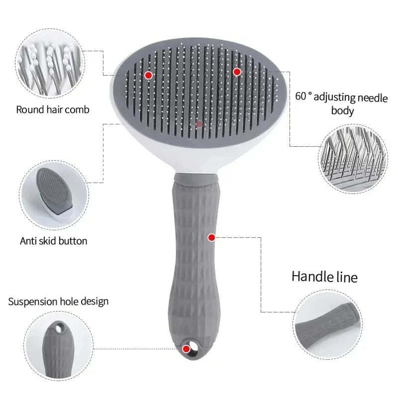 Olnavia Self-Cleaning Pet Grooming Brush